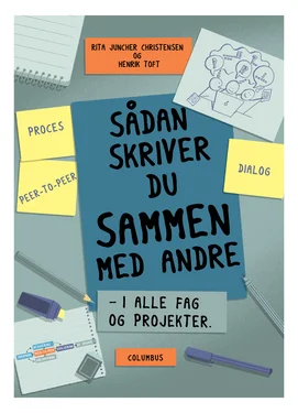 Sådan skriver du sammen med andre