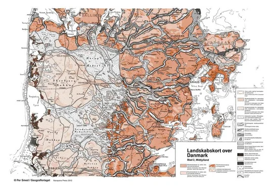 Landskabskort A2 Midtjylland