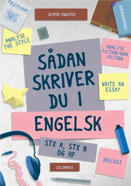 Sådan skriver du i engelsk