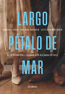 Largo Pétalo de Mar de la guerra civil espñola a la dictatura de Chile