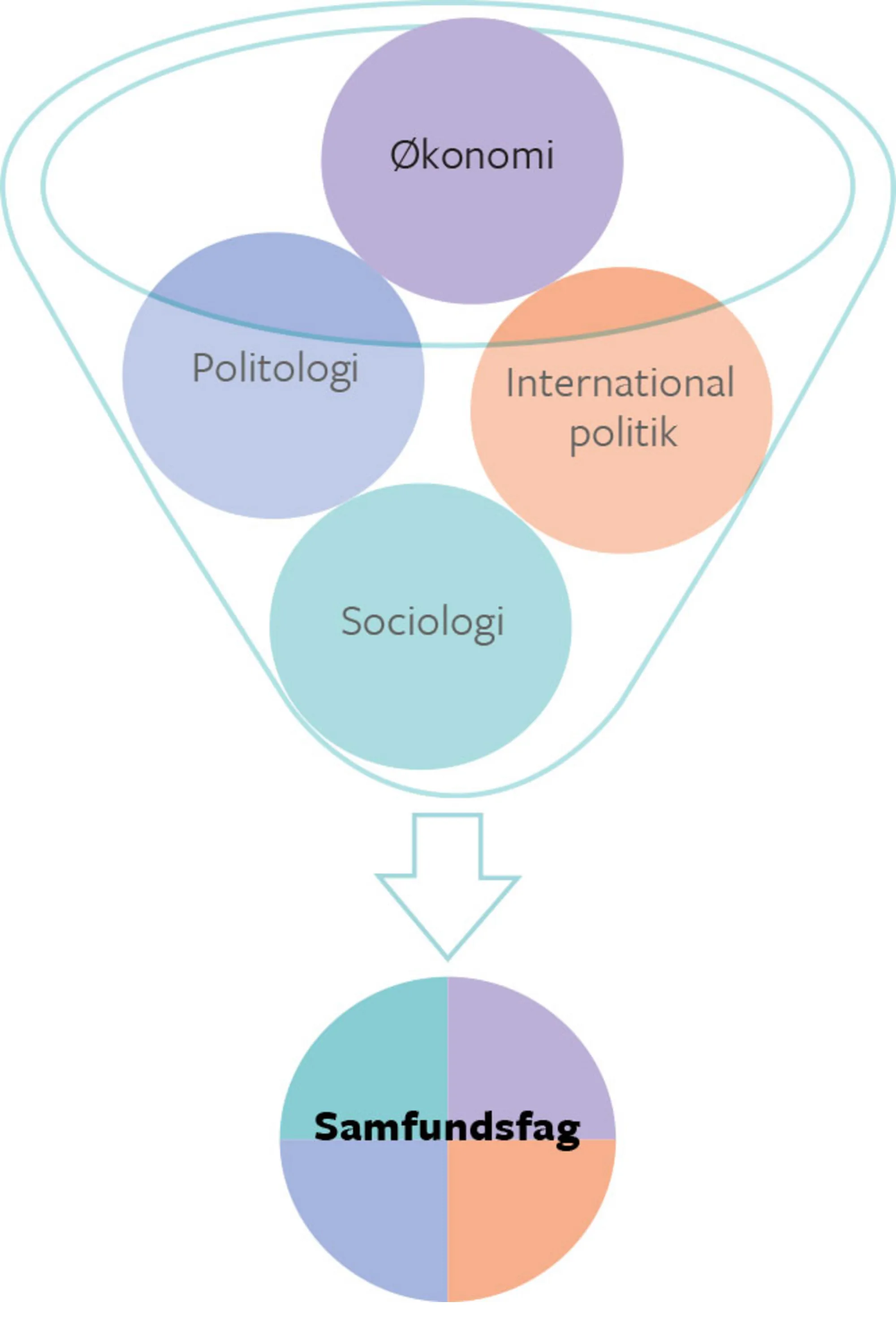 Figur 1.1. Fra videnskabsfag til skolefag