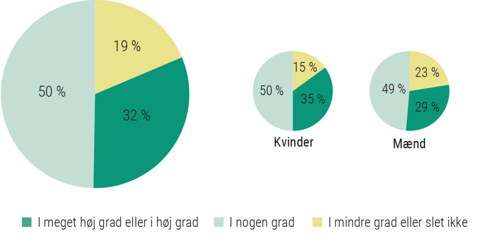 Figur 2.8: Gør du selv noget for at reducere klimaforandringerne i dagligdagen?