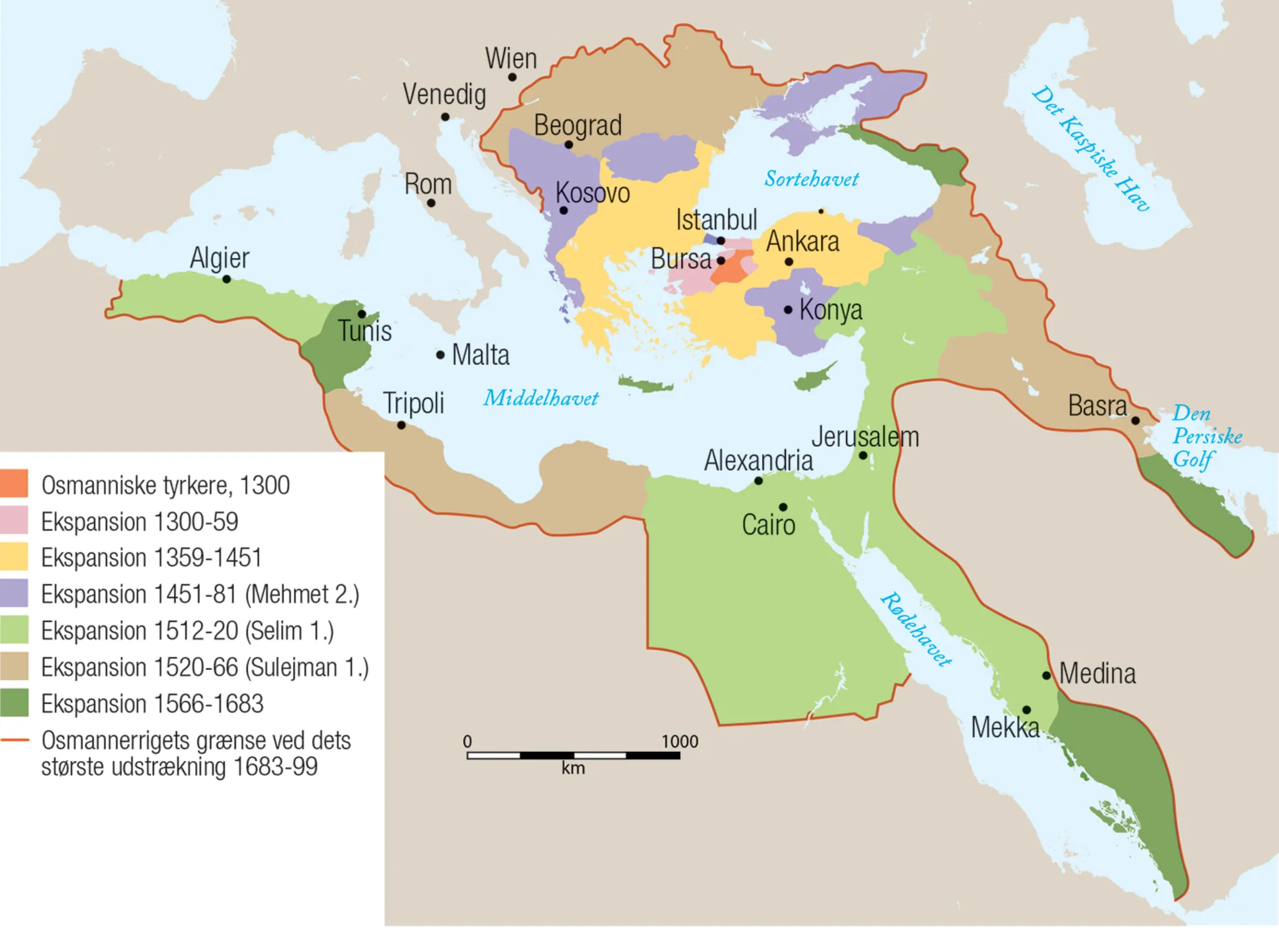 Osmannerrigets ekspansion