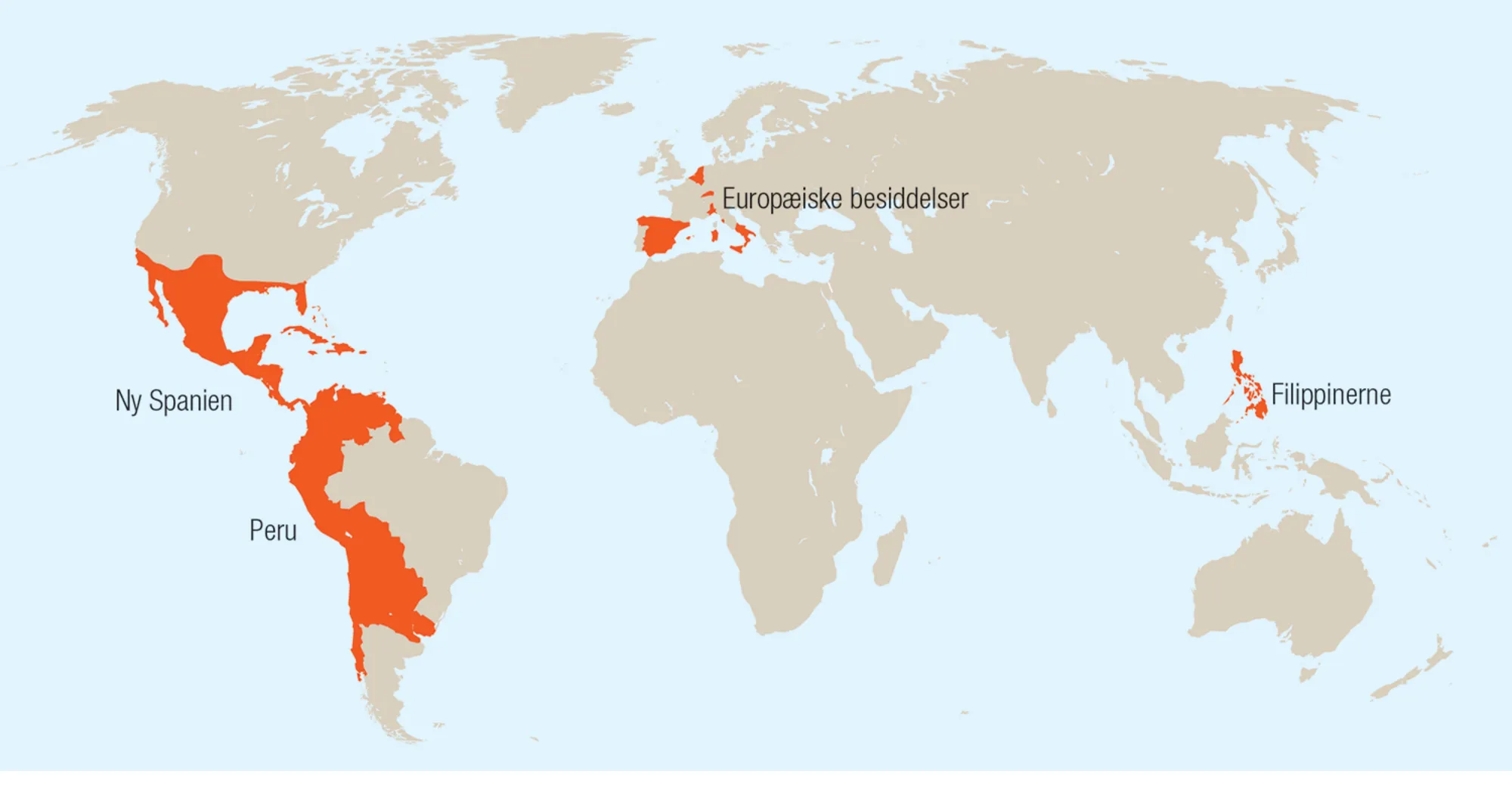 Det spanske imperium 1650