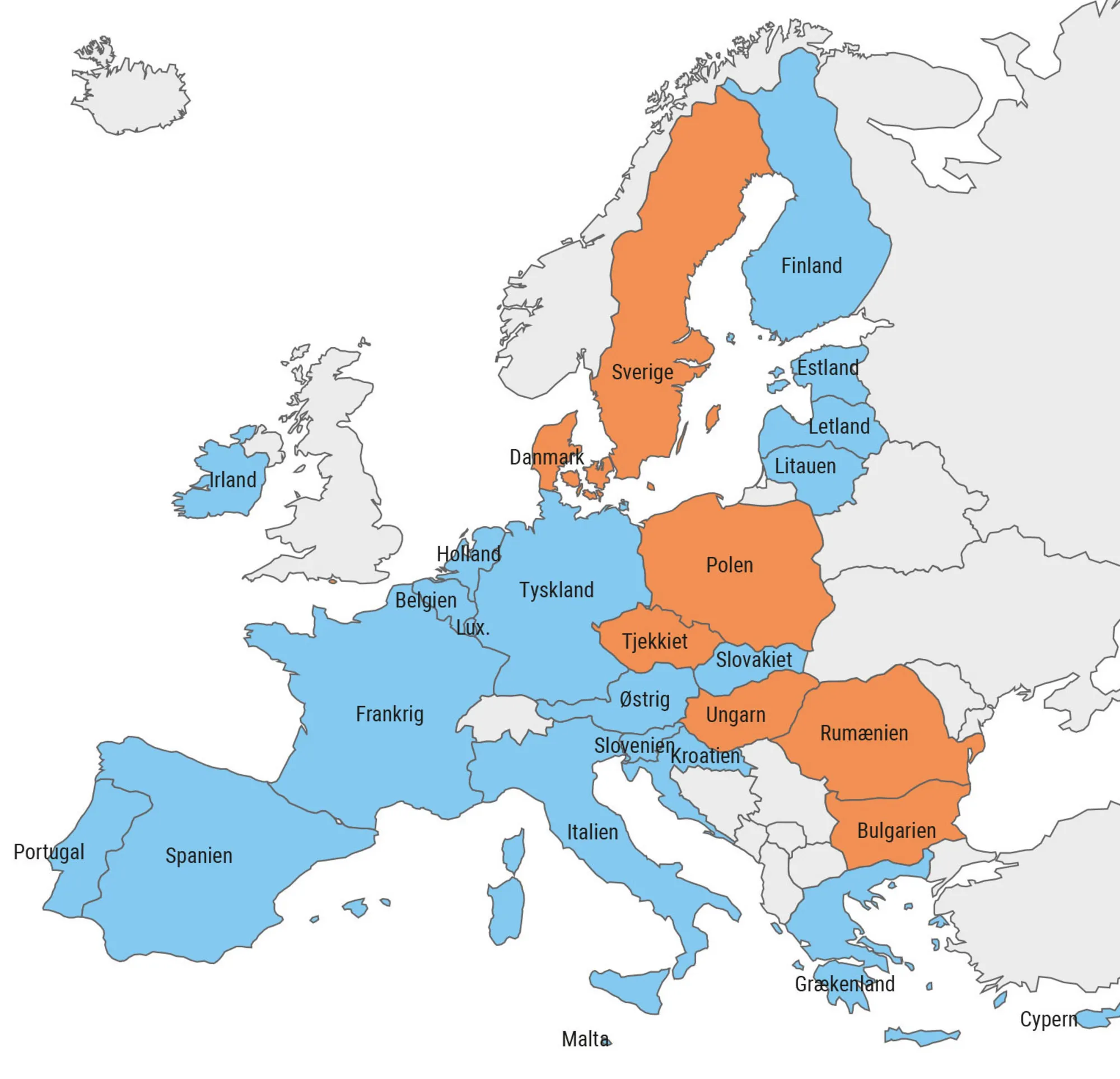 Figur 5.14. EU’s medlemslande 2023