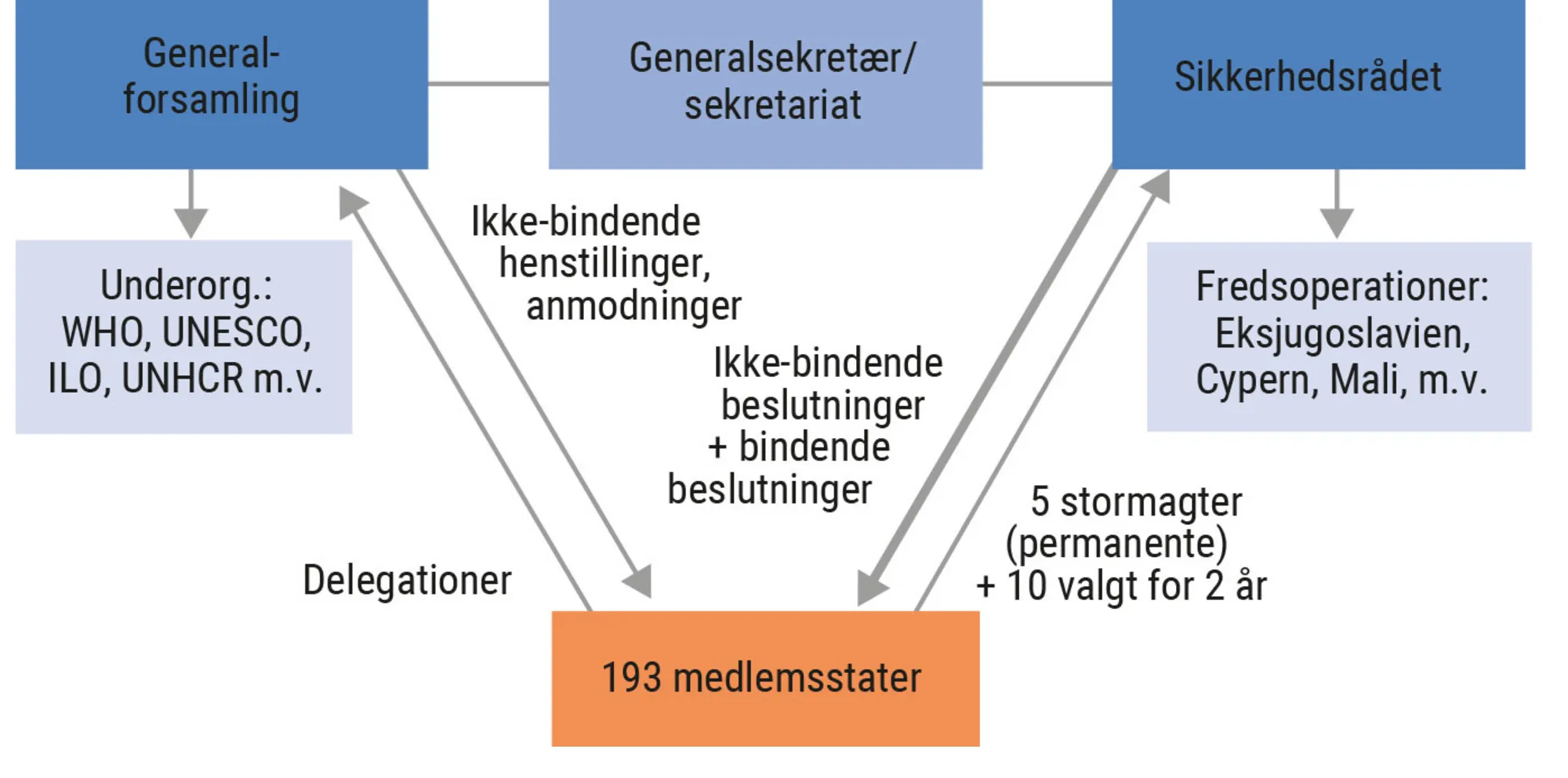 Figur 5.4. FN’s struktur