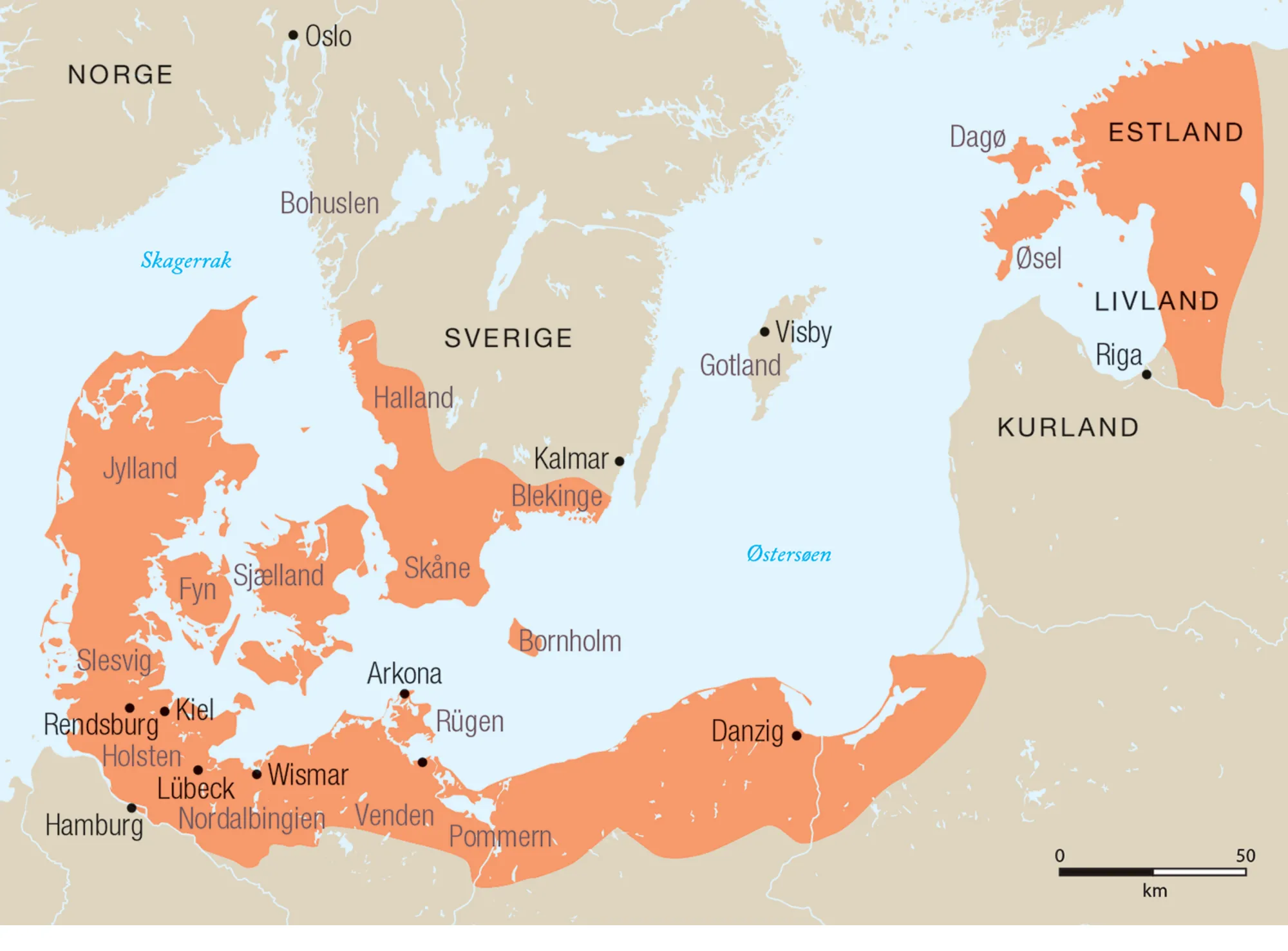 Det danske imperium i 1200-tallet