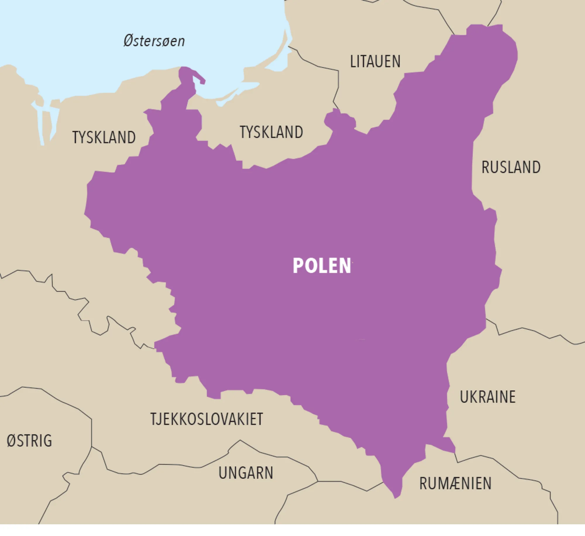 Figur 5.1c. Polen 1947