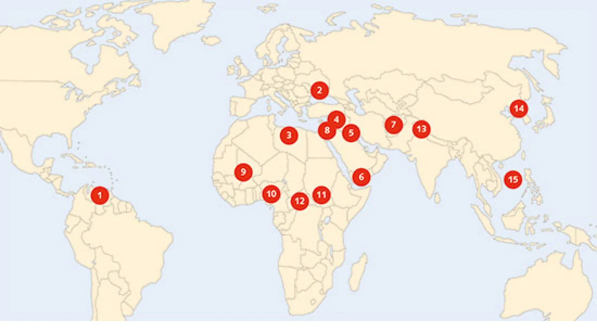 6.1: Vigtige konflikter i verden 2019