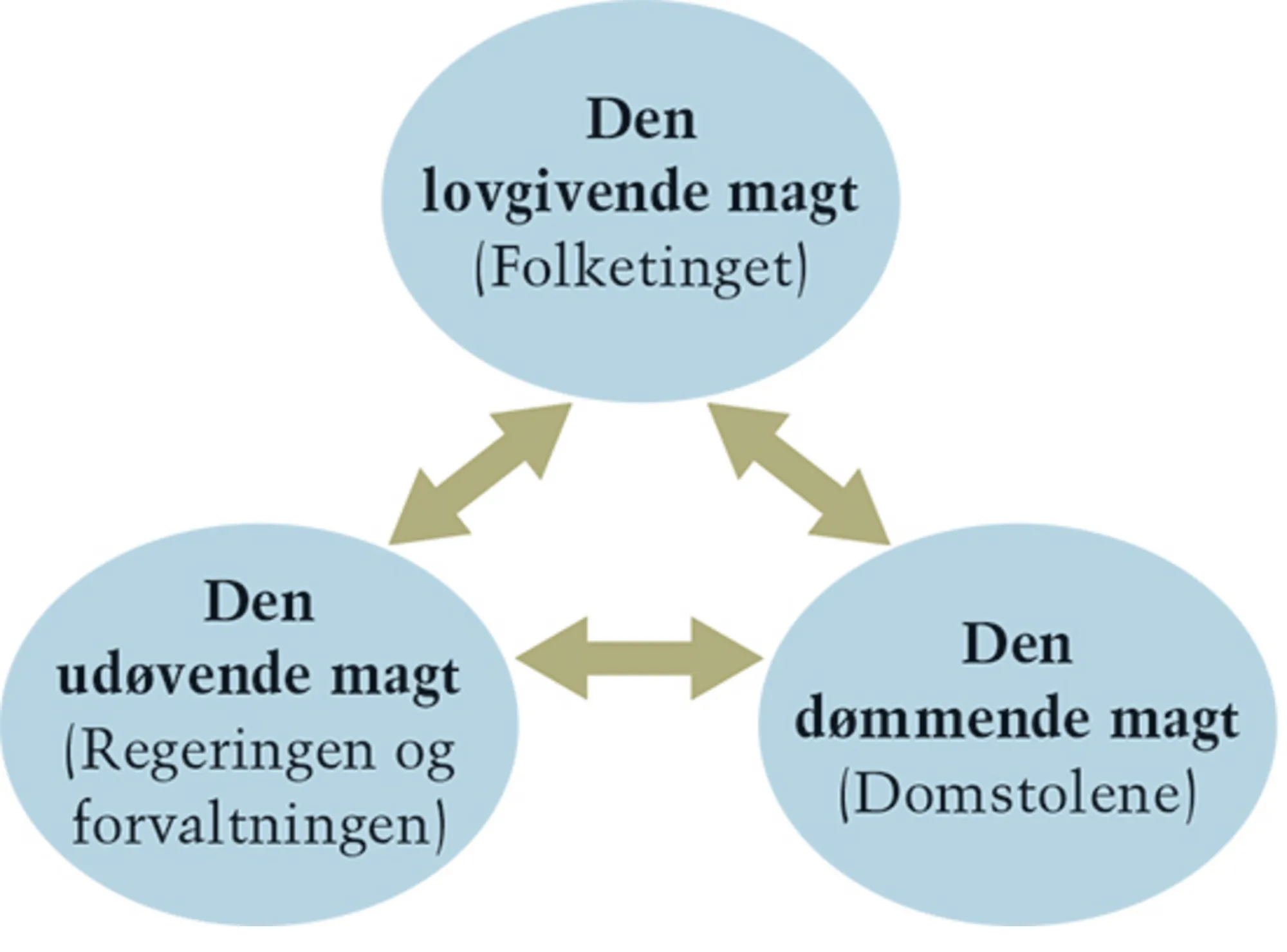 6.1 Magtens tredeling