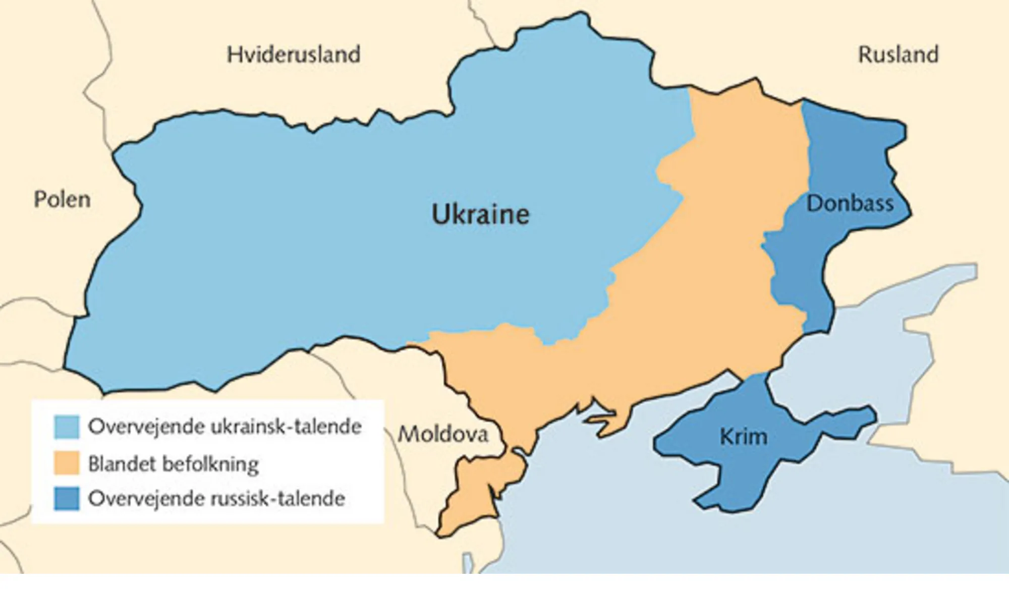 6.2: Opdelingen af Ukraine i etniske zoner