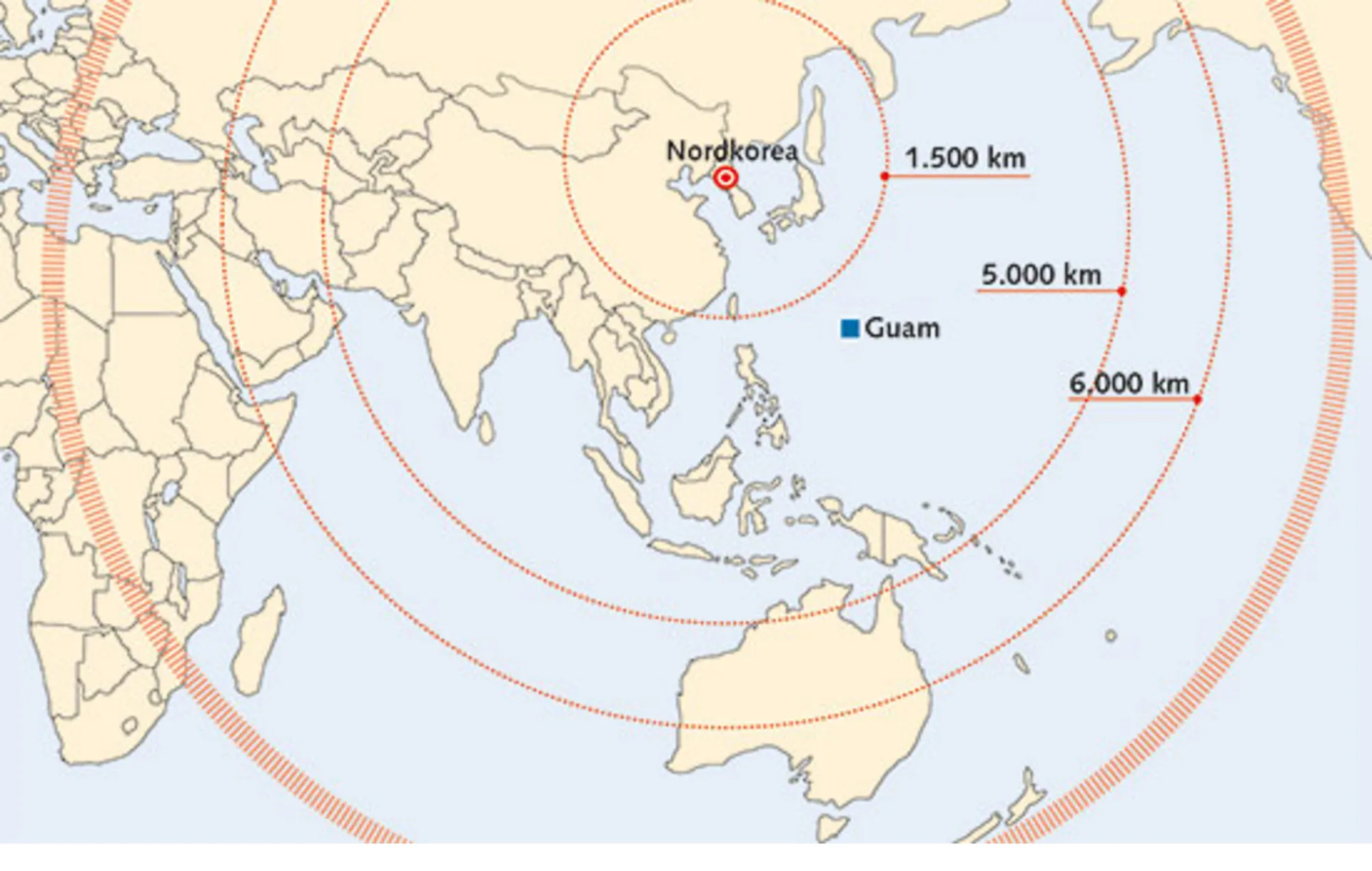 6.8: Hvor langt kan Nordkorea nå med sine atomvåben?