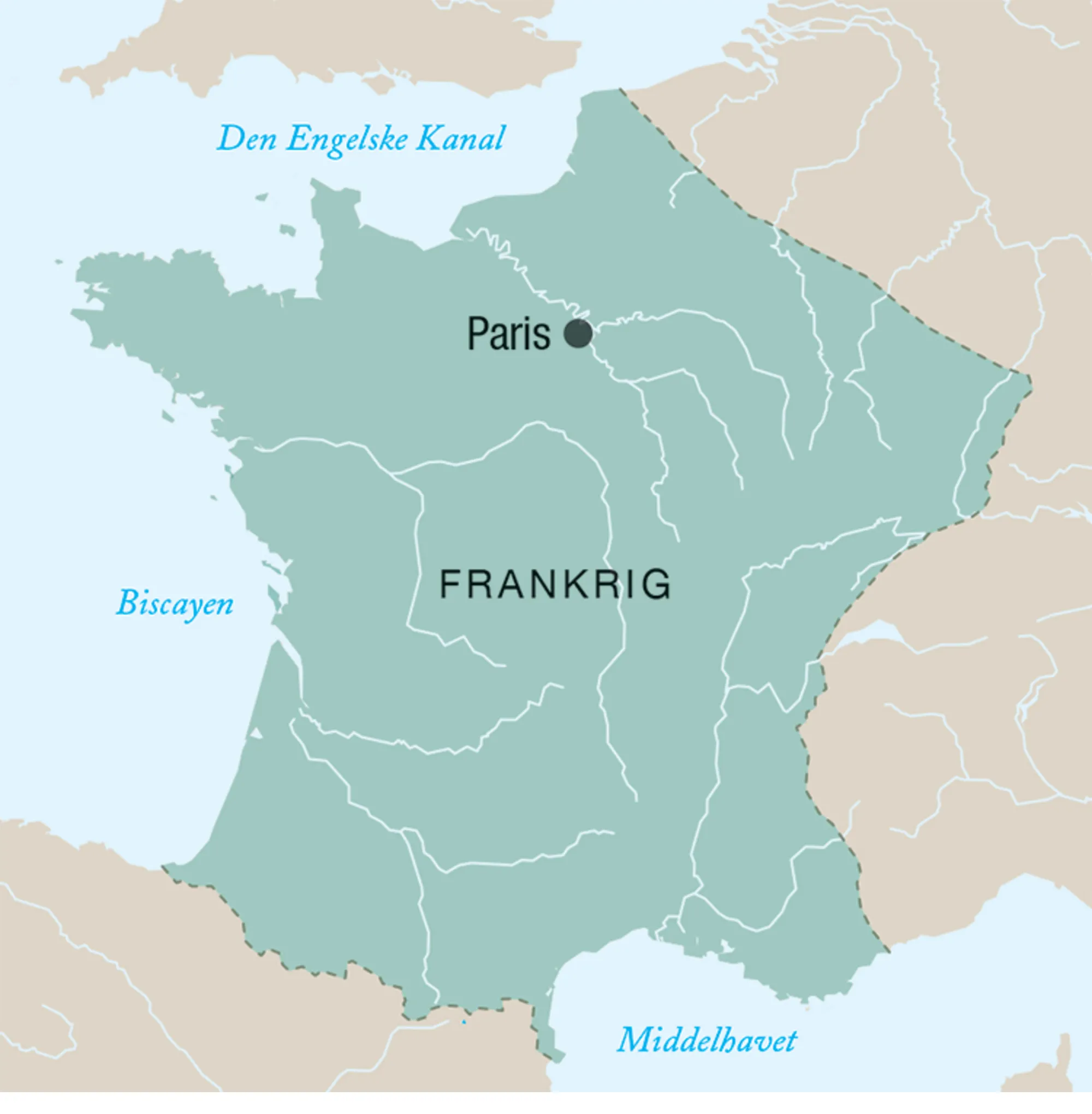 Frankrig efter freden i 1815