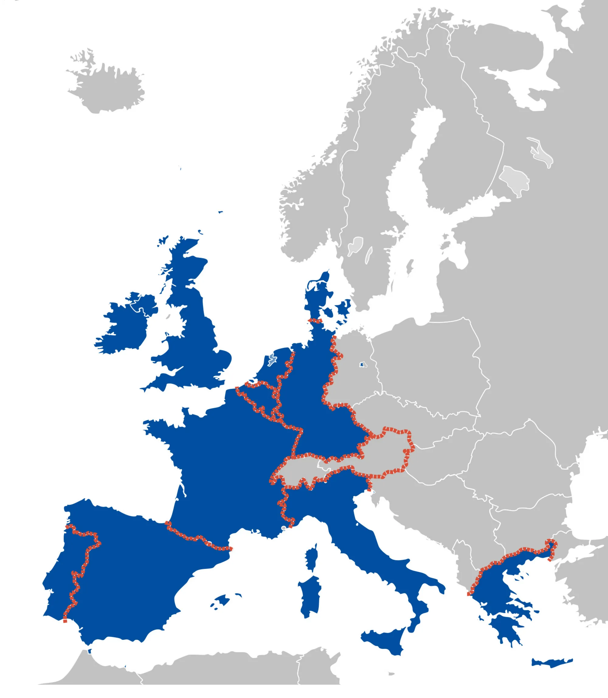 Figur 4.1 EU’s grænser (a)