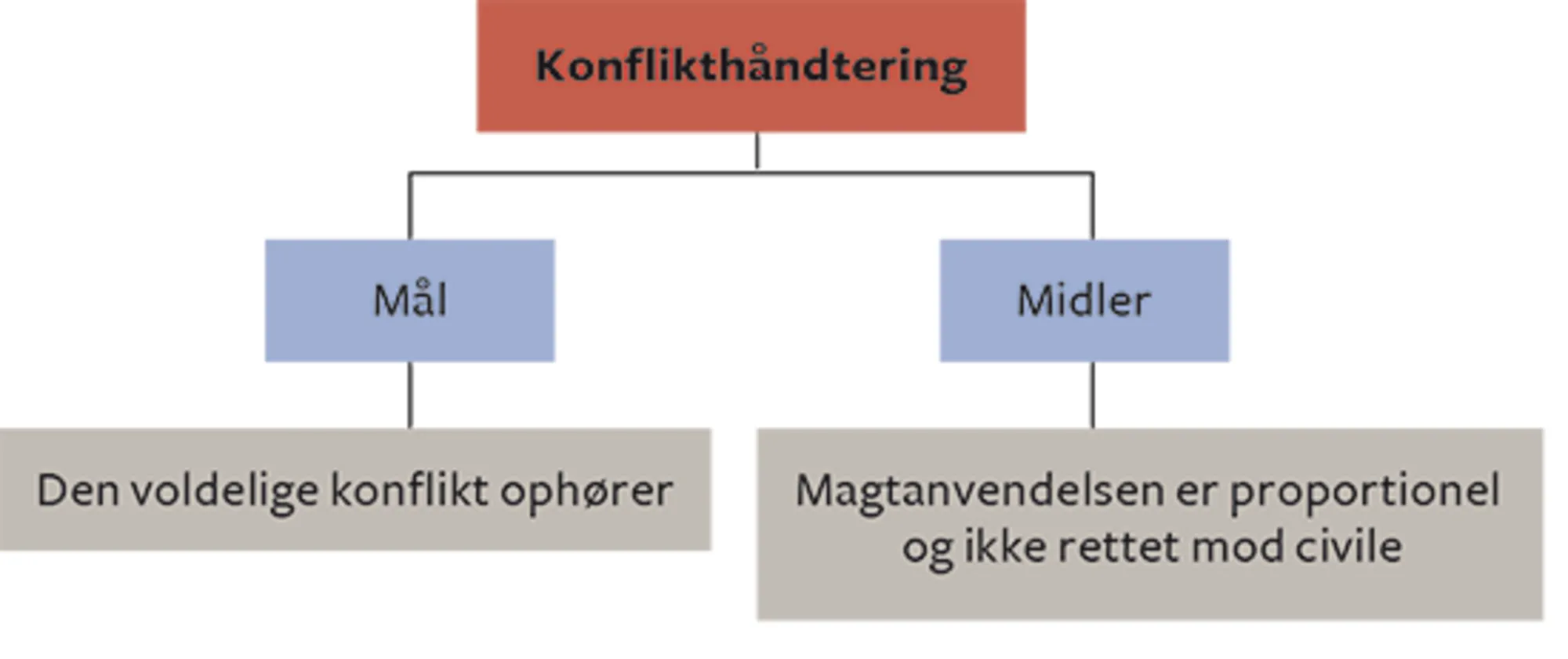Figur 4.9 Haji Bakrs skitse over organisering af Islamisk Stats sikkerhedsapparat