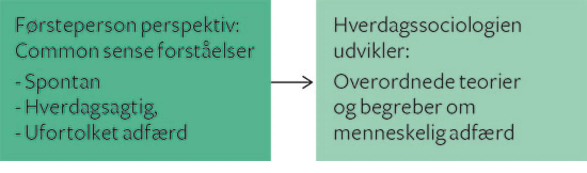 Figur 4.3 Sociologisk hverdagslivsforskning