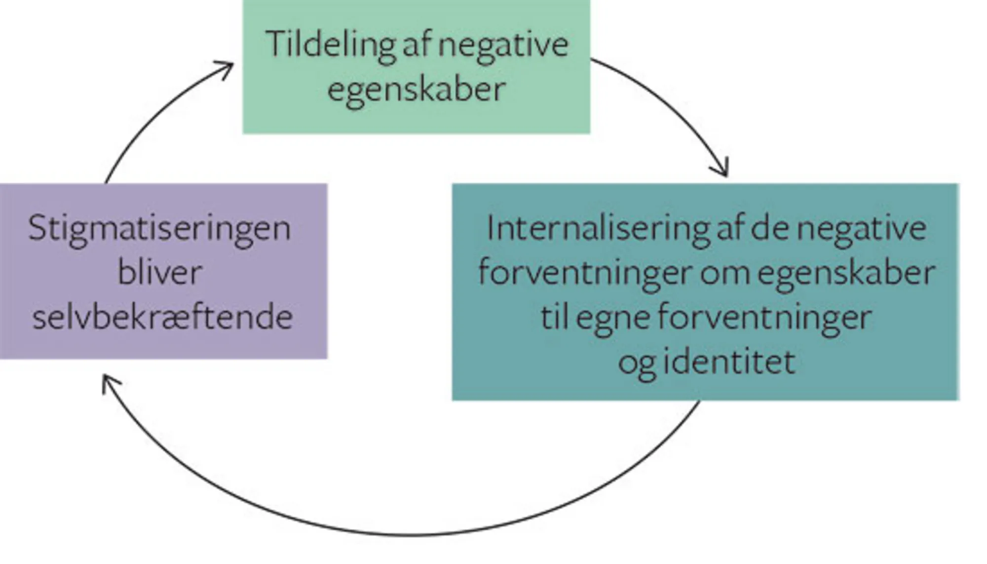 Figur 4.6. Stigmatiseringens båndsløjfe
