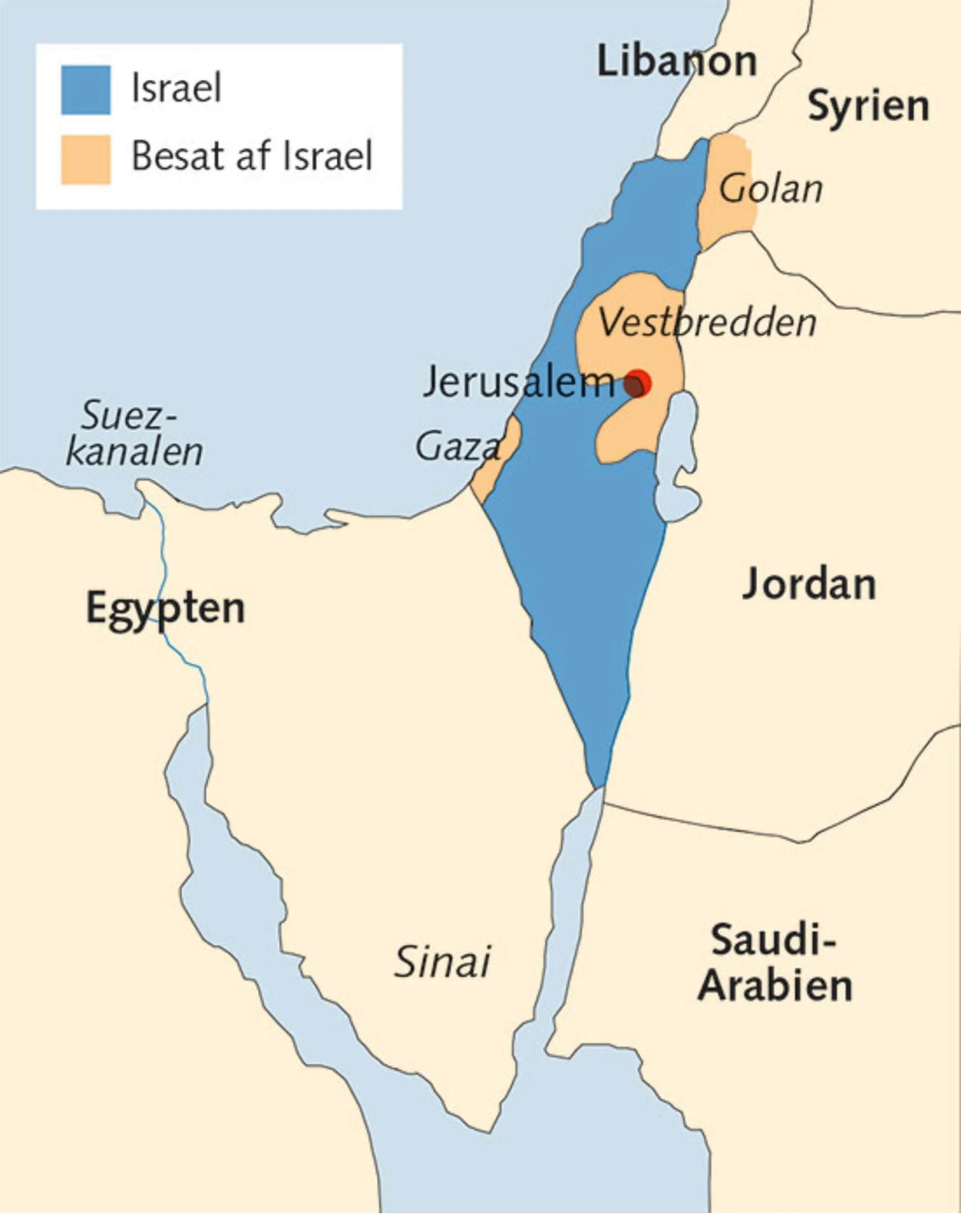 6.4: Israel og dets naboer