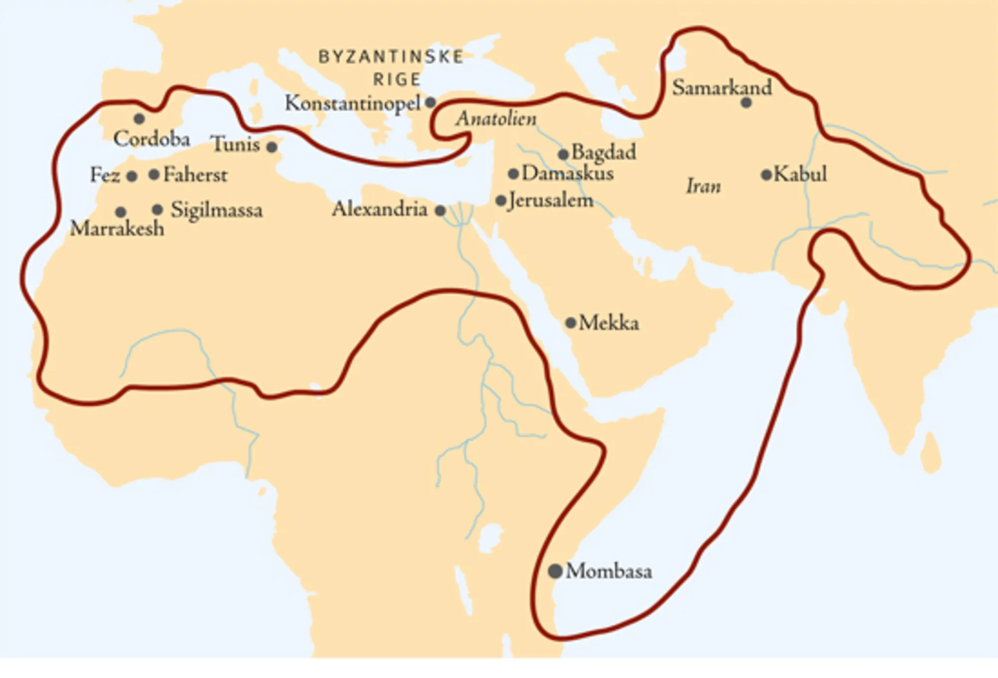 Muslimske verden 1100