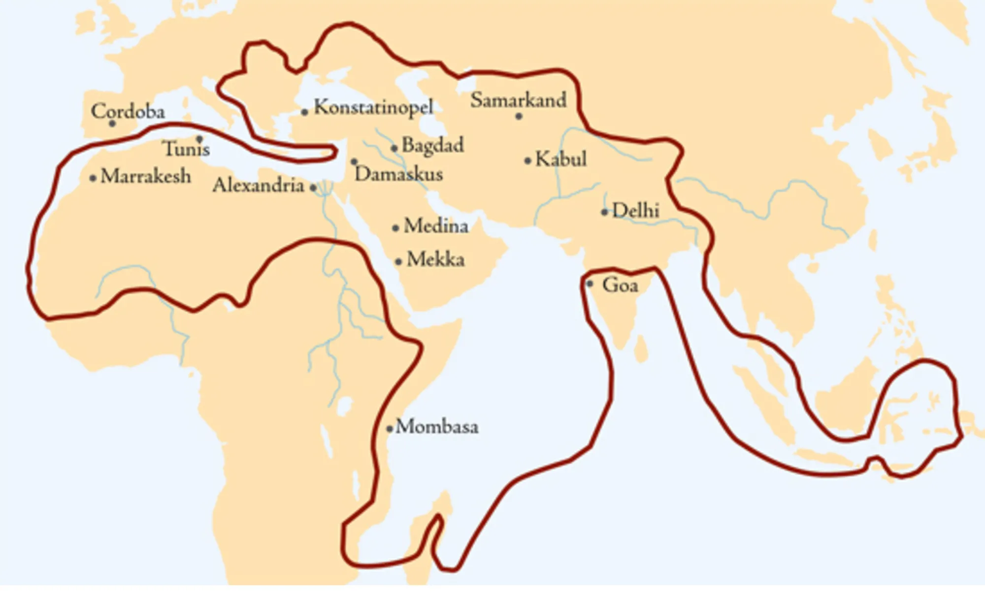 Muslimske verden o. 1500